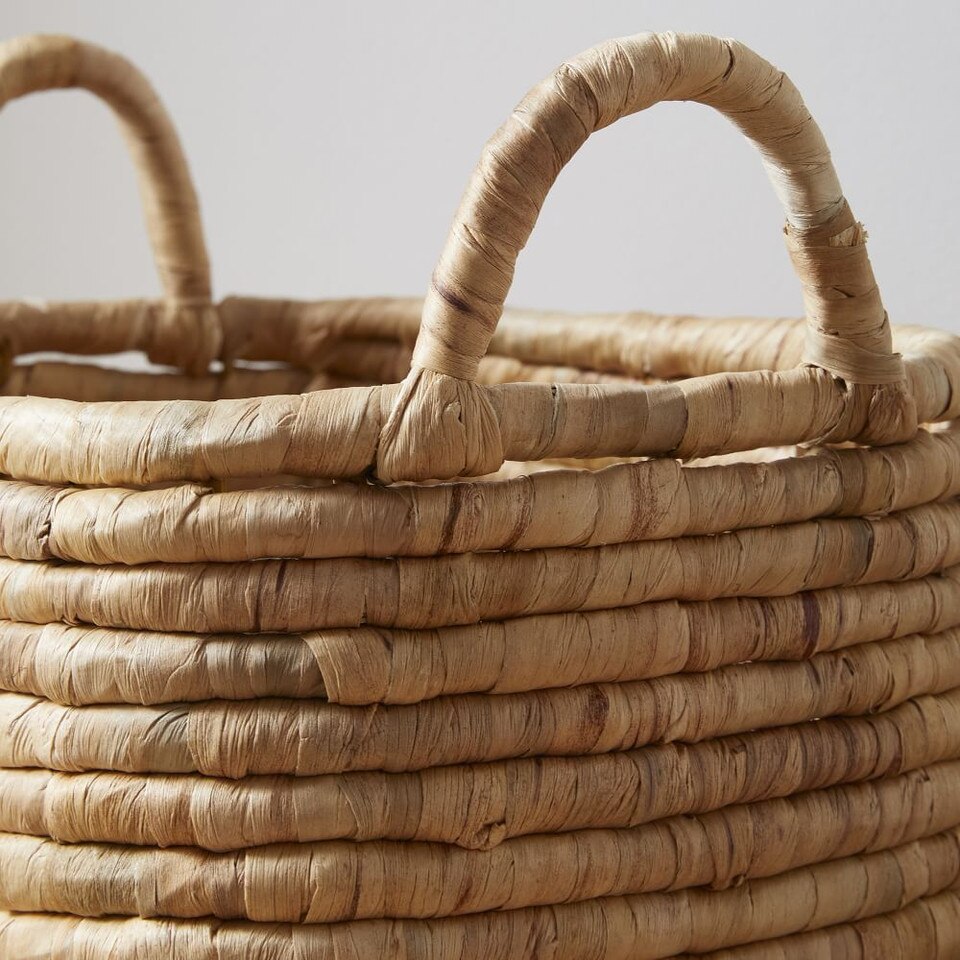Woven Seagrass Baskets Natural West Elm Australia